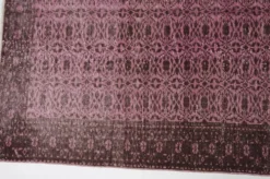 Tapis Oushak décoratif rose sku 2527