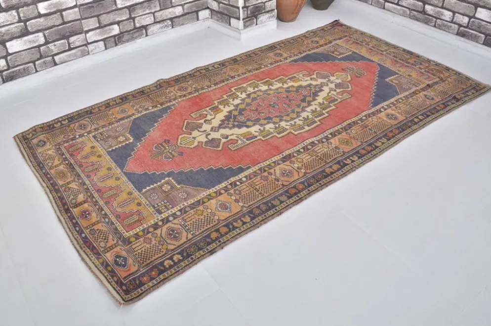 Tapis Oushak vintage turc sku a7