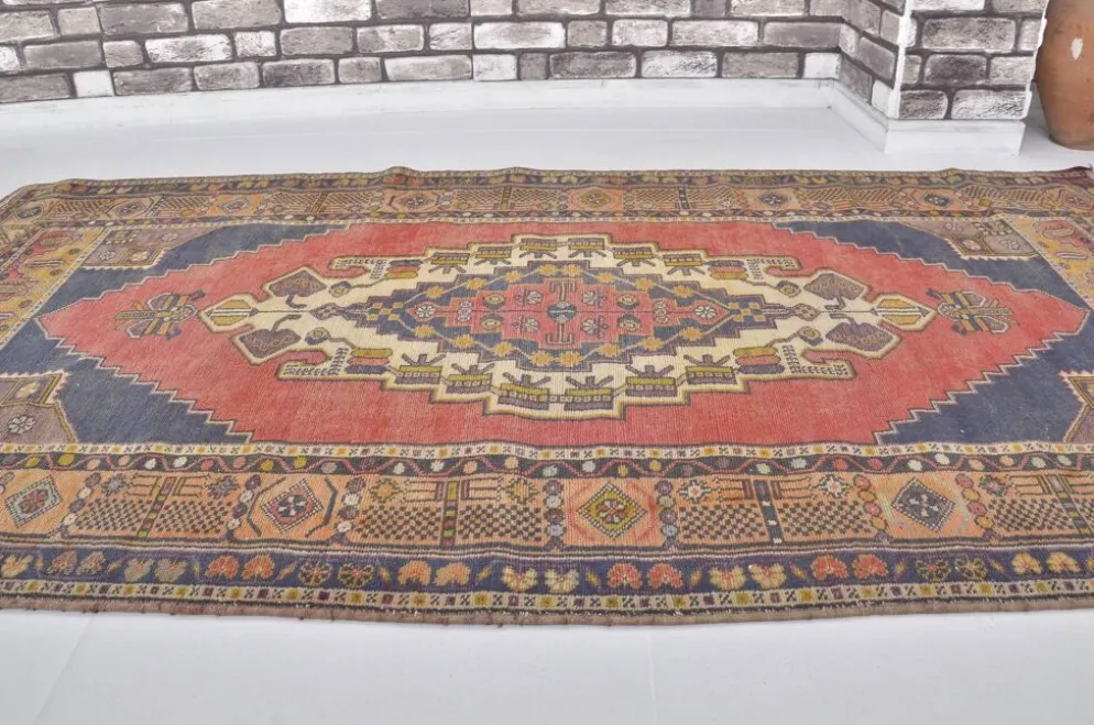 Tapis Oushak vintage turc sku a7