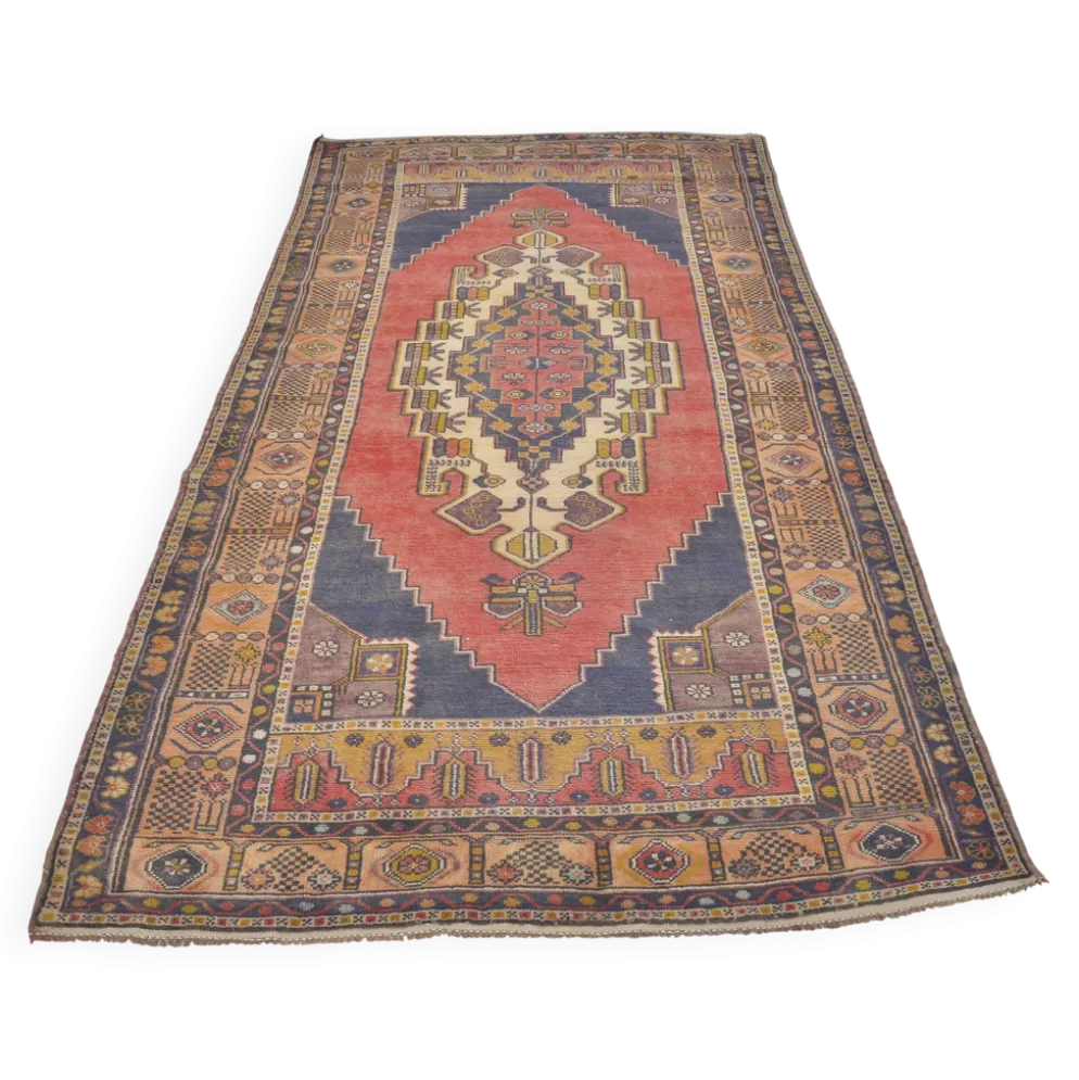 Tapis Oushak vintage turc sku a7