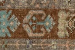 Tapis Oushak vintage 4x6, tapis turc, 107x172 cm