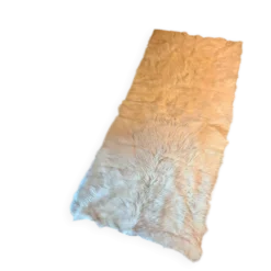 Tapis peau de bête