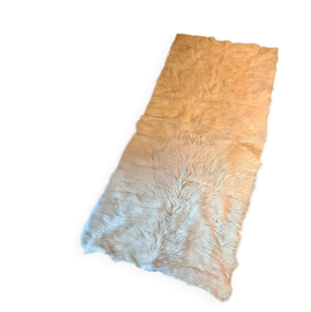 Tapis peau de bête