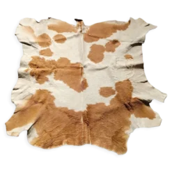 Tapis peau de vache vintage 1970