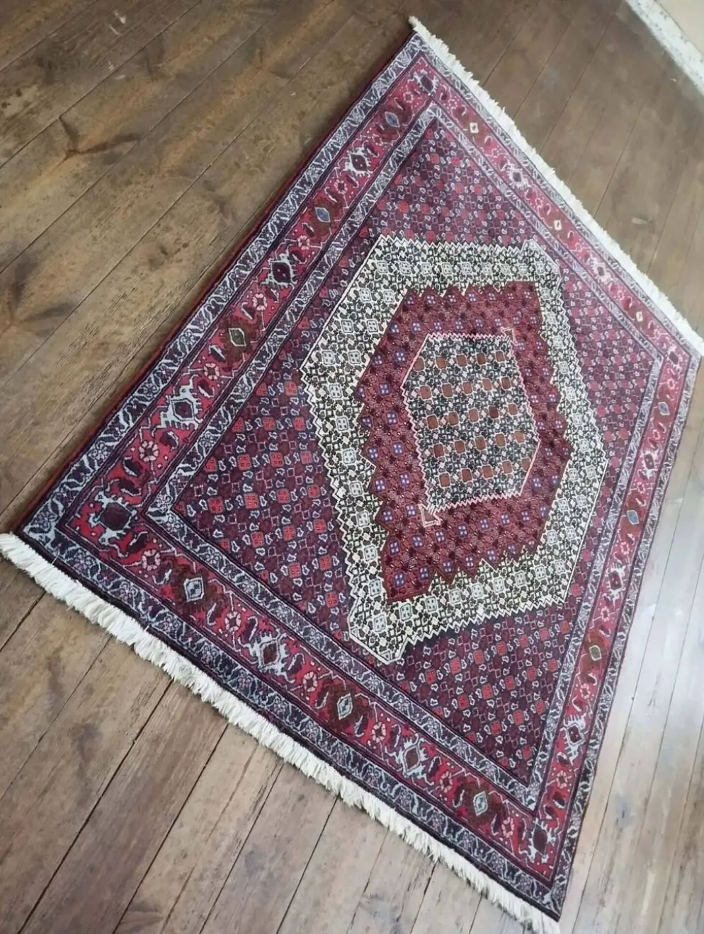 Tapis Persan Bidjar fait main 156x118cm