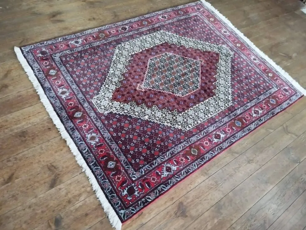 Tapis Persan Bidjar fait main 156x118cm