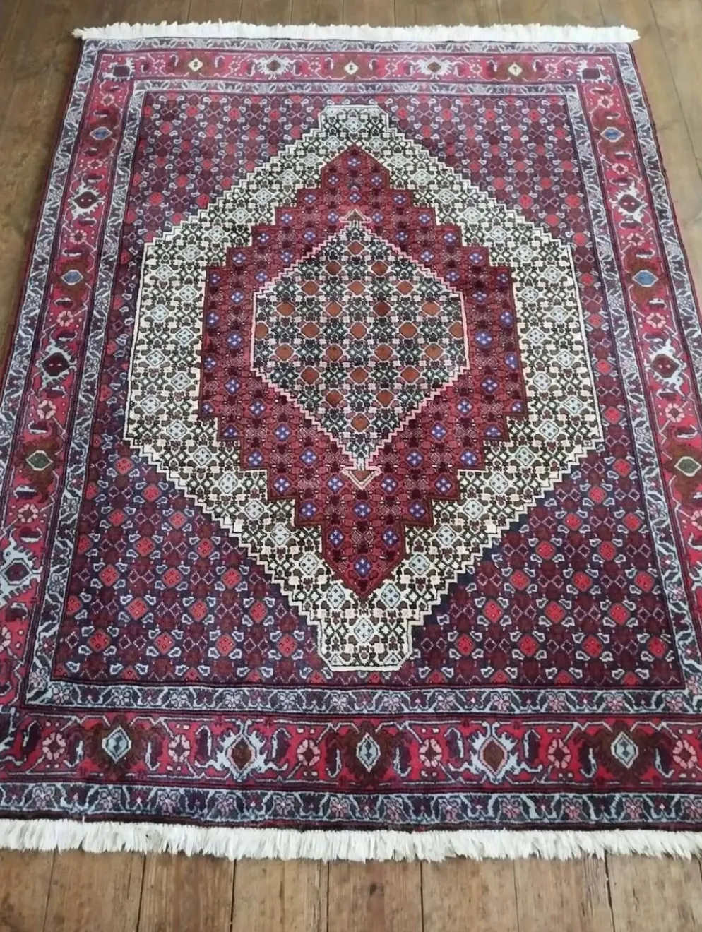 Tapis Persan Bidjar fait main 156x118cm