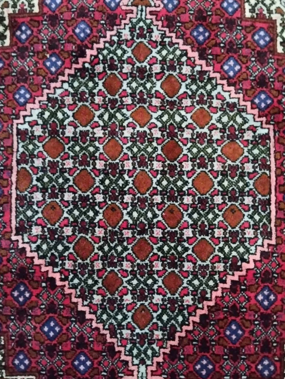 Tapis Persan Bidjar fait main 156x118cm