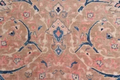 Tapis persan classique antique 57s rose blush bleu 10x13, 293x388 cm