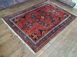 Tapis Persan Hamadan fait main 185x130cm