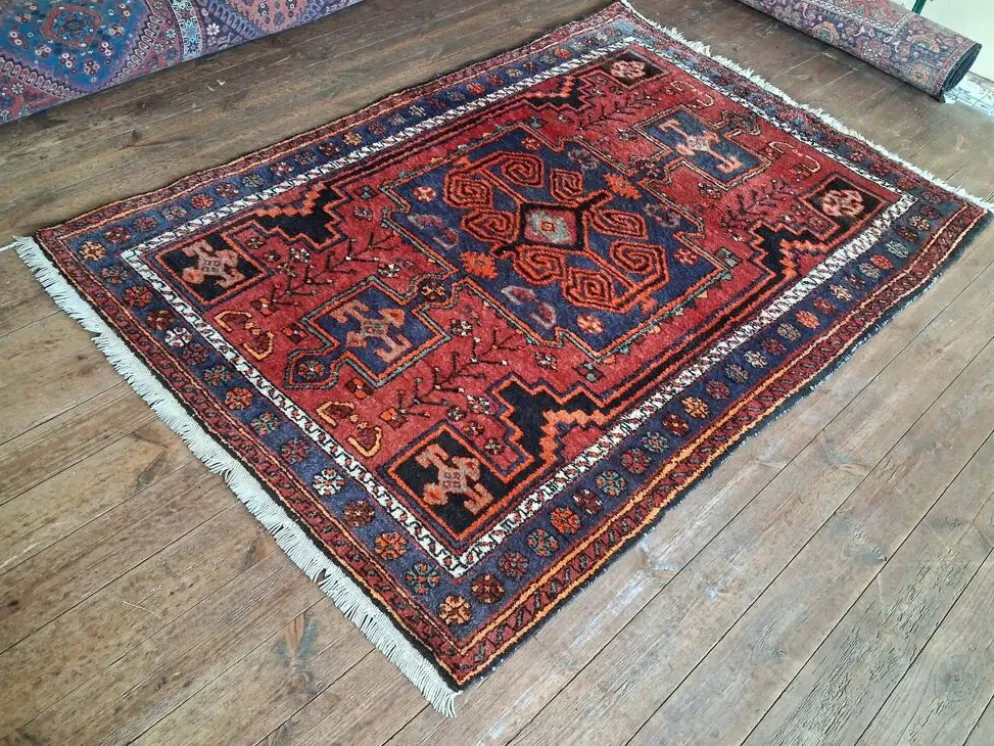 Tapis Persan Hamadan fait main 185x130cm
