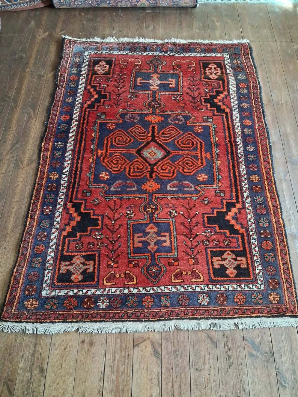 Tapis Persan Hamadan fait main 185x130cm