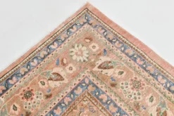 Tapis persan oriental antique saumon rose 10x13, 296x387 cm
