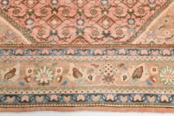 Tapis persan oriental antique saumon rose 10x13, 296x387 cm