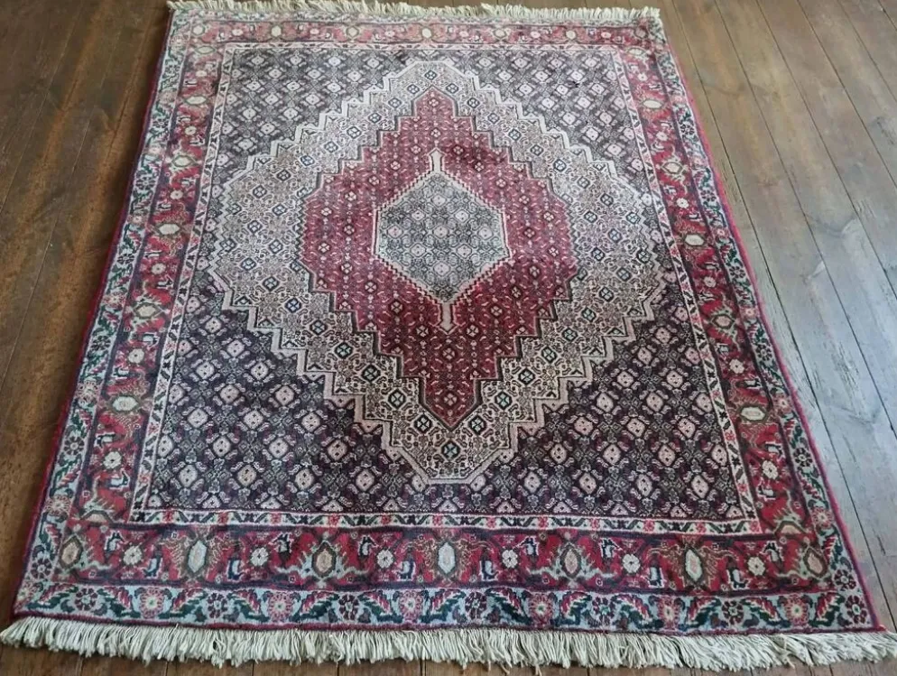 Tapis Persan Senneh fait main 150x121cm
