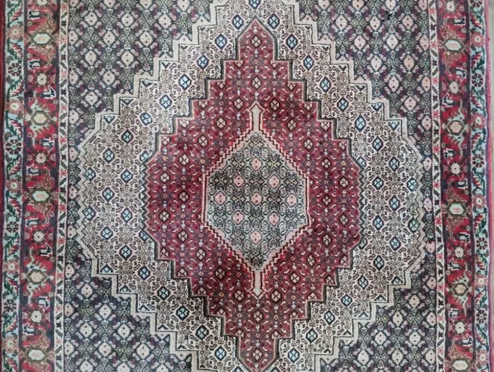 Tapis Persan Senneh fait main 150x121cm