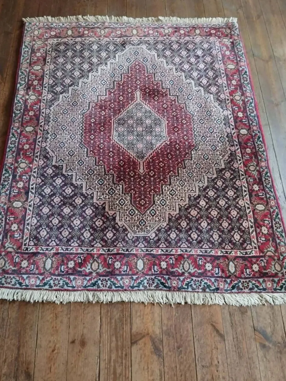Tapis Persan Senneh fait main 150x121cm