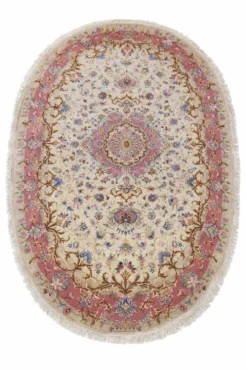 Tapis persan Tabriz 60 Raj noué main – 298 × 202 cm
