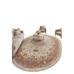 Tapis persan Tabriz 60 Raj noué main – 298 × 202 cm