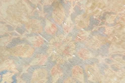 Tapis persan vintage large en nuances de rose, tapis noué à la main, 282x426 cm