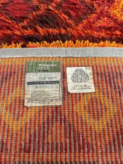 Tapis Pop Art années 60/70 Finlandia
