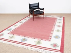 Tapis rolakan vintage en laine tissée à la main 170x230cm