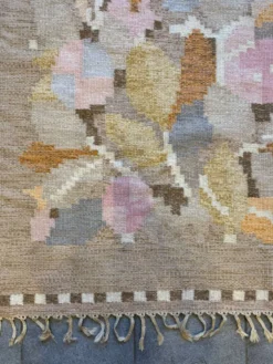 Tapis Rollakan vintage suédois par Ingegerd Silow