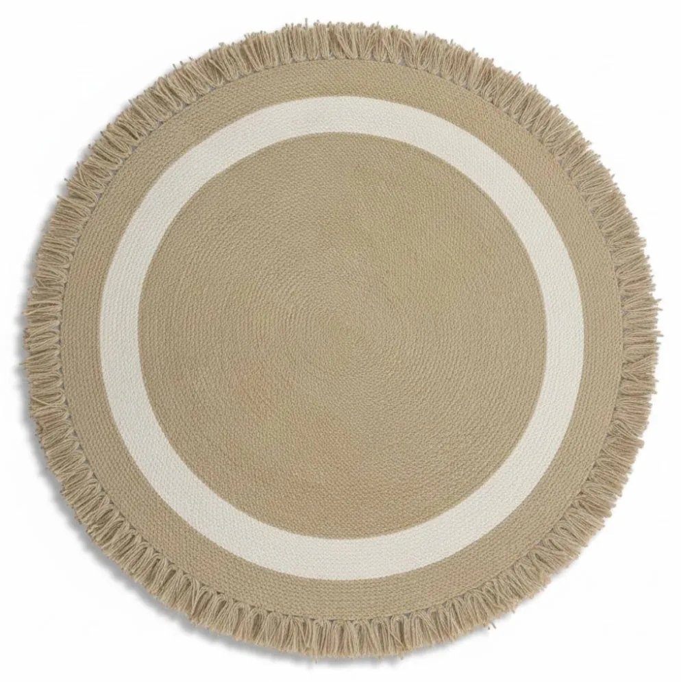 Tapis rond Natura