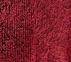 Tapis Rya en laine tissé à la main, design scandinave rouge vintage, années 1970