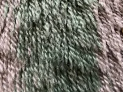 Tapis Rya à poils longs, jaune, aquamarine et gris, style mid-century modern, Suède, années 1960.