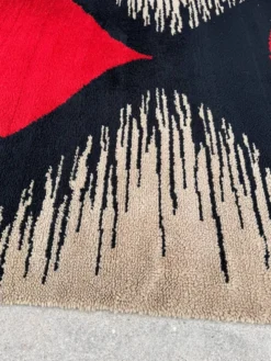 Tapis Rya scandinave, années 70