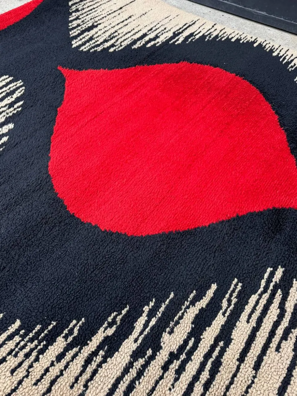 Tapis Rya scandinave, années 70