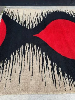 Tapis Rya scandinave, années 70