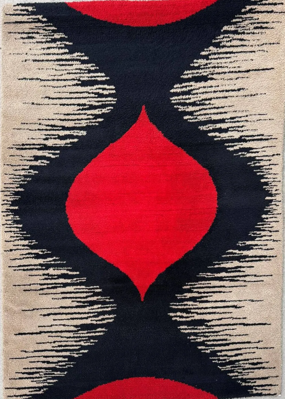 Tapis Rya scandinave, années 70