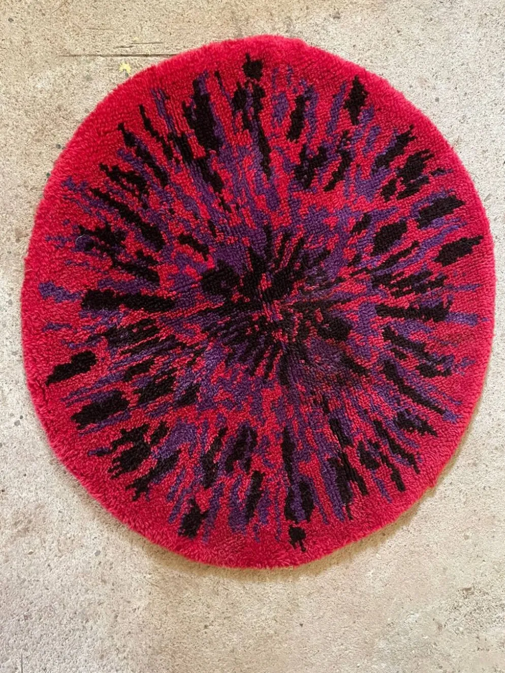 Tapis scandinave années 70 par Desso