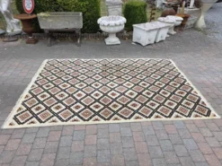 Tapis scandinave en laine des années 60/70
