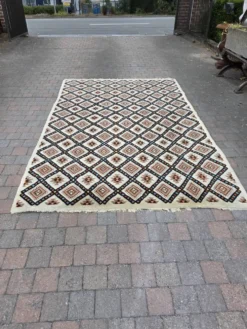 Tapis scandinave en laine des années 60/70