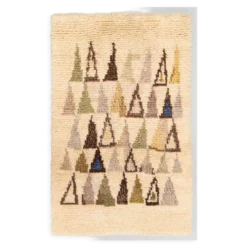 Tapis scandinave Rya de Maija Kolsi Makela, 160x100cm