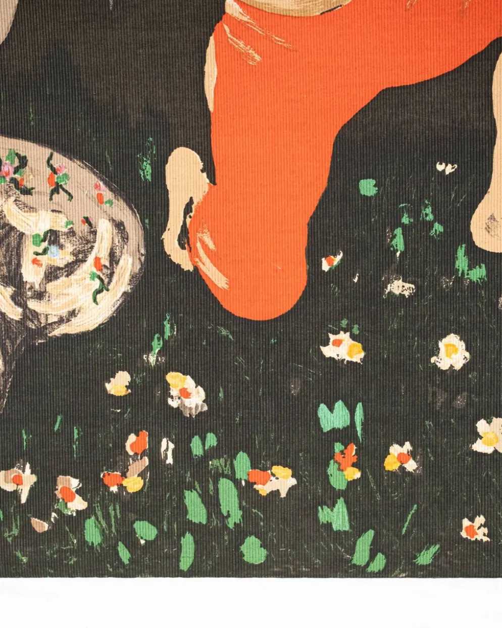 Tapisserie Allégorie du Printemps, imprimée sur toile, France, 1960s
