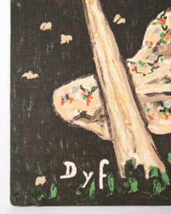 Tapisserie Allégorie du Printemps, imprimée sur toile, France, 1960s