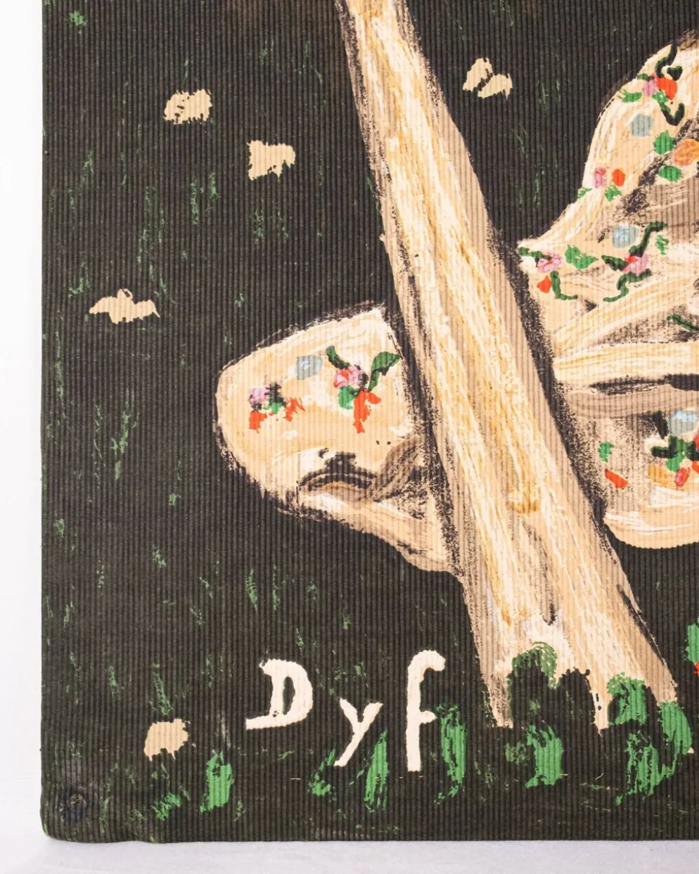 Tapisserie Allégorie du Printemps, imprimée sur toile, France, 1960s