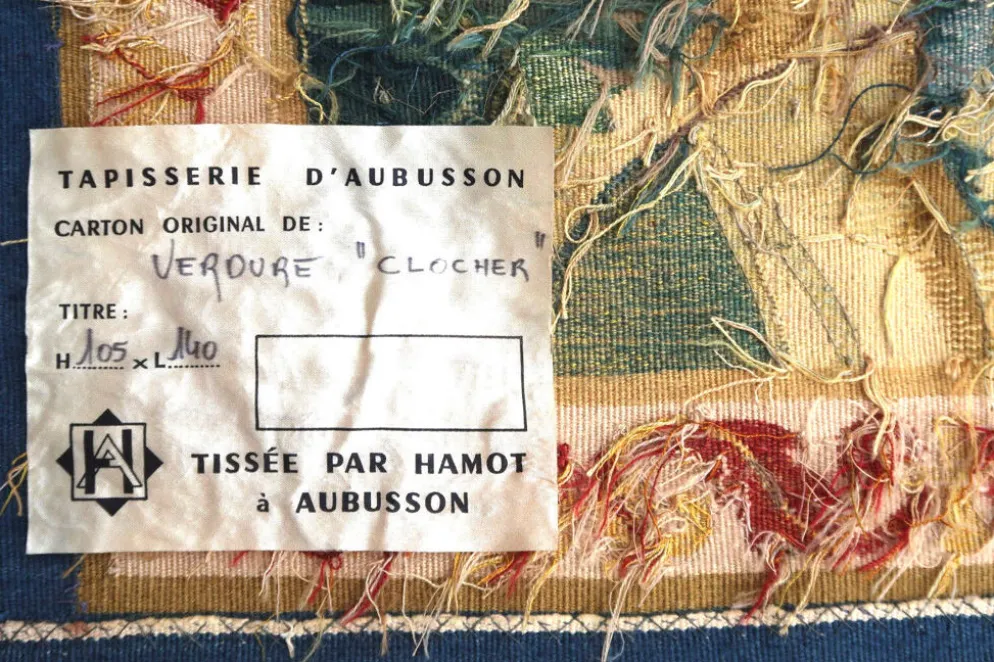 Tapisserie Aubusson Hamot 1950
