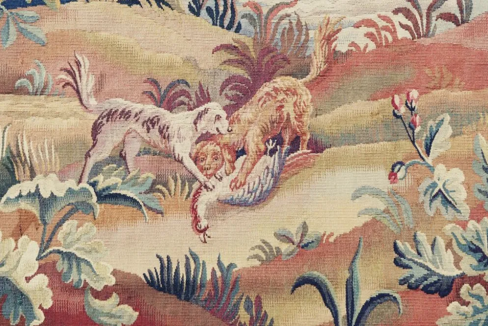 Tapisserie Aubusson 19ème siècle