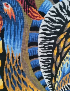 tapisserie au coq 