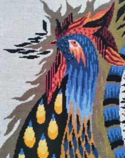 tapisserie au coq 