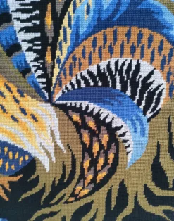 tapisserie au coq 