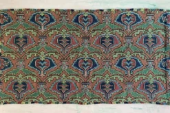 Tapisserie de broderie de grenade de l'art populaire suédois par Edna Nihlén, Suède 1956