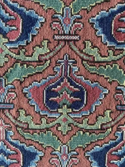 Tapisserie de broderie de grenade de l'art populaire suédois par Edna Nihlén, Suède 1956