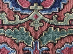 Tapisserie de broderie de grenade de l'art populaire suédois par Edna Nihlén, Suède 1956