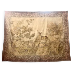 Tapisserie de style Renaissance à décor animalier, XXème siècle